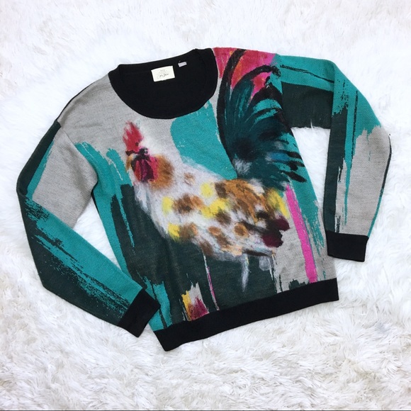 Anthropologie Lauren Walcott Rooster 